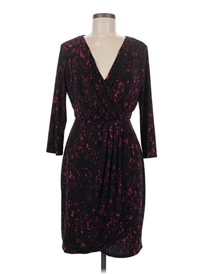 Pre-owned Tahari Cocktail Dress In Black