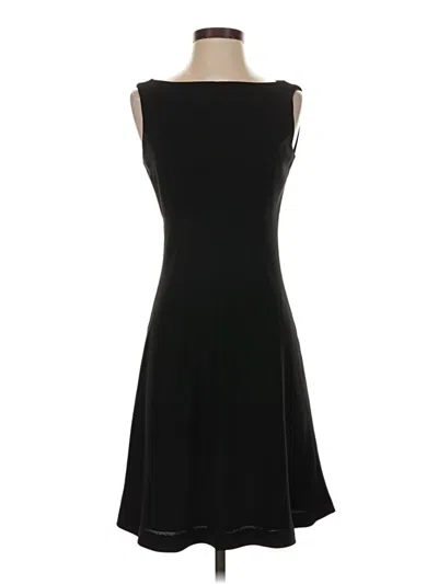 Pre-owned Tahari Cocktail Dress In Black