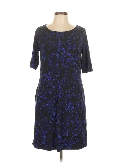 Pre-owned Tahari Cocktail Dress In Blue