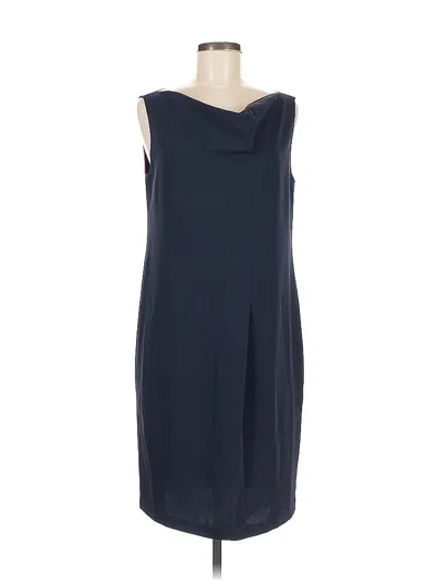 Pre-owned Tahari Cocktail Dress In Blue