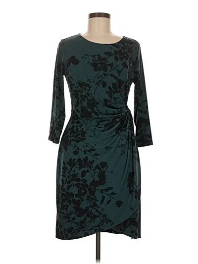 Pre-owned Tahari Cocktail Dress In Blue