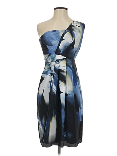 Pre-owned Tahari Cocktail Dress In Blue