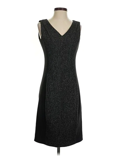 Pre-owned Tahari Cocktail Dress In Gray