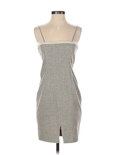 Pre-owned Tahari Cocktail Dress In Gray
