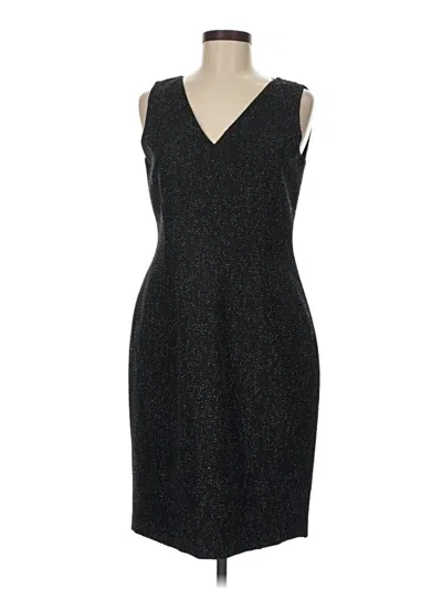 Pre-owned Tahari Cocktail Dress In Gray