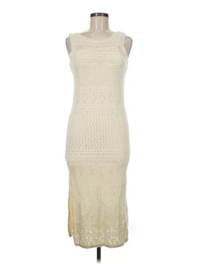 Pre-owned Tahari Cocktail Dress In Ivory