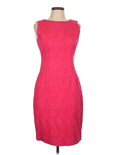 Pre-owned Tahari Cocktail Dress In Pink