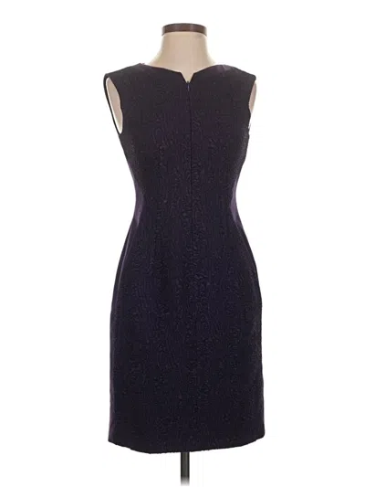 Pre-owned Tahari Cocktail Dress In Purple
