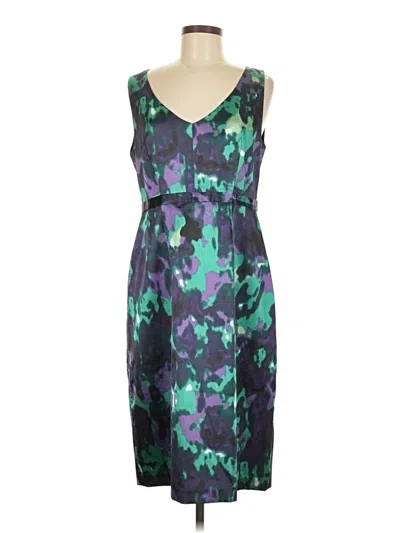 Pre-owned Tahari Cocktail Dress In Purple