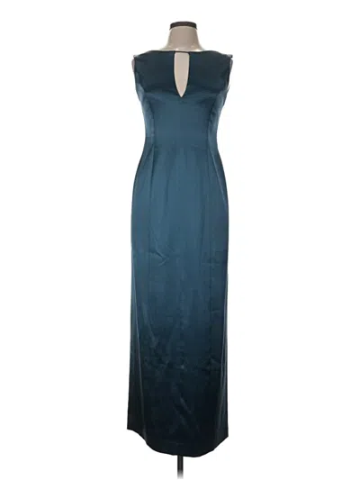Pre-owned Tahari Cocktail Dress In Teal