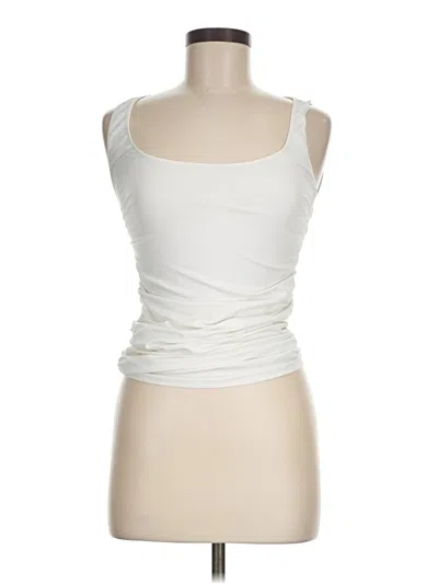 Pre-owned Tahari Cocktail Dress In White