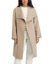 Tahari Coco Coat In Neutral