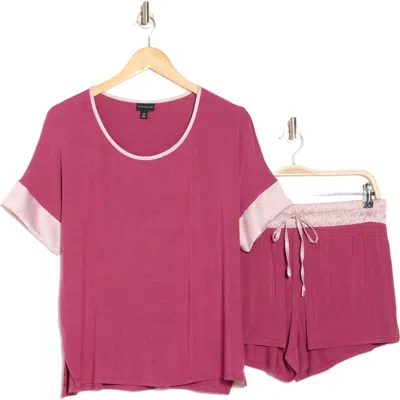 Tahari Cooling Short Pajamas In Pink