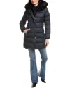 Tahari Dana Puffer Jacket In Blue