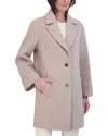 Tahari Double Face Wool-blend Coat