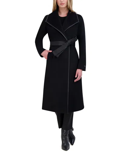 TAHARI TAHARI DOUBLE FACE WOOL-BLEND COAT