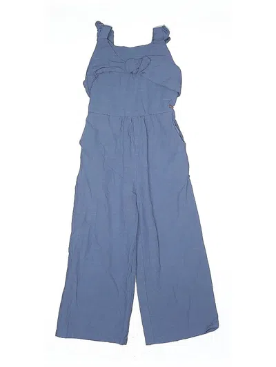 Pre-owned Tahari Kids' Dress In Blue