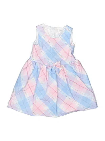 Pre-owned Tahari Kids' Dress In Blue