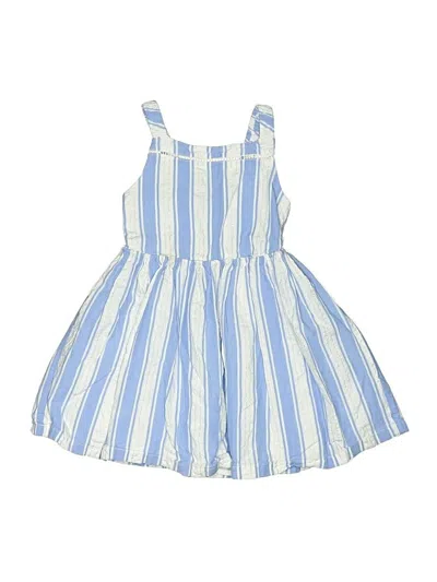 Pre-owned Tahari Kids' Dress In Blue