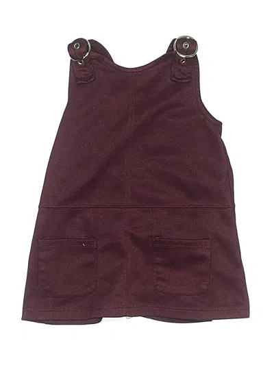 Pre-owned Tahari Kids' Dress In Burgundy