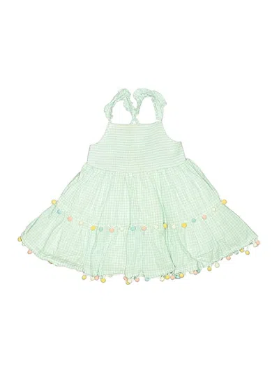 Pre-owned Tahari Kids' Dress In Green