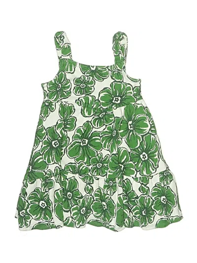 Pre-owned Tahari Kids' Dress In Green