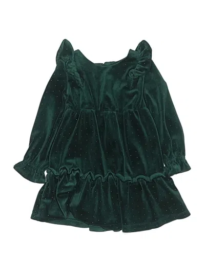Pre-owned Tahari Kids' Dress In Green