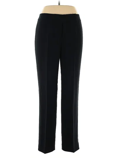Pre-owned Tahari Dress Pants In Black