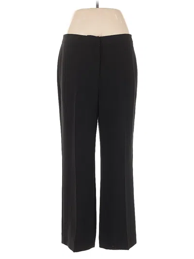 Pre-owned Tahari Dress Pants In Black