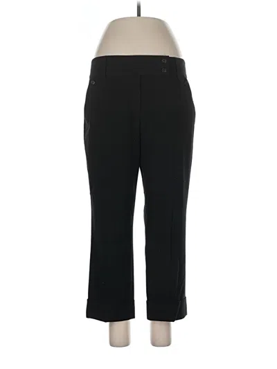 Pre-owned Tahari Dress Pants In Black