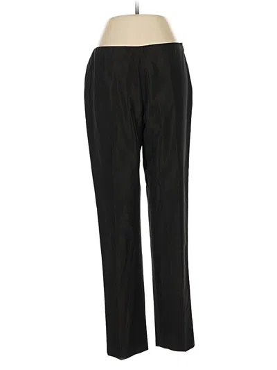 Pre-owned Tahari Dress Pants In Black