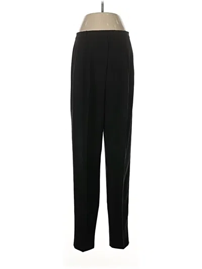 Pre-owned Tahari Dress Pants In Black