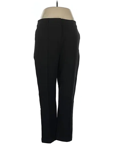 Pre-owned Tahari Dress Pants In Black