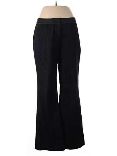 Pre-owned Tahari Dress Pants In Black