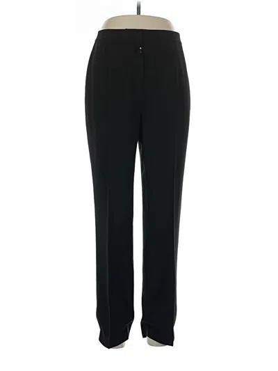 Pre-owned Tahari Dress Pants In Black