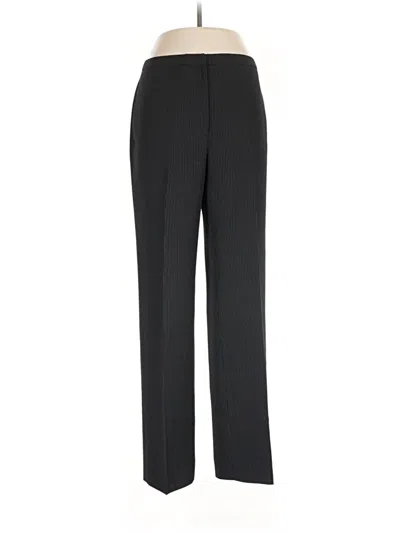 Pre-owned Tahari Dress Pants In Black