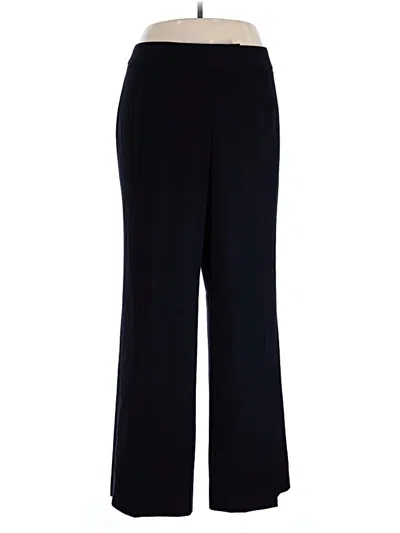 Pre-owned Tahari Dress Pants In Black