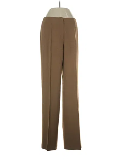 Pre-owned Tahari Dress Pants In Brown