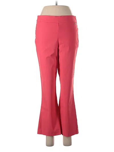 Pre-owned Tahari Dress Pants In Red