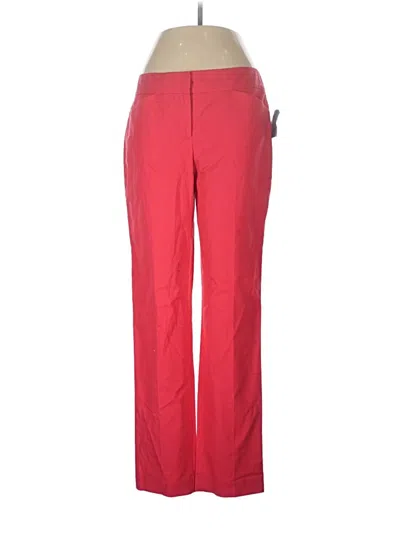 Pre-owned Tahari Dress Pants In Red