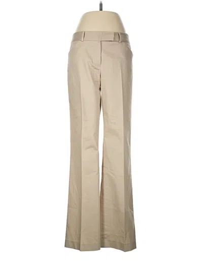 Pre-owned Tahari Dress Pants In Tan