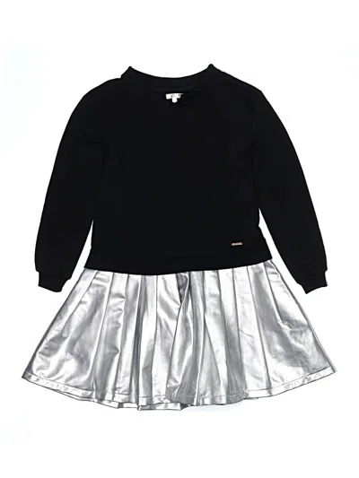 Pre-owned Tahari Kids' Dress In Silver