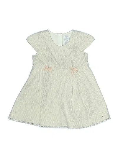 Pre-owned Tahari Kids' Dress In White