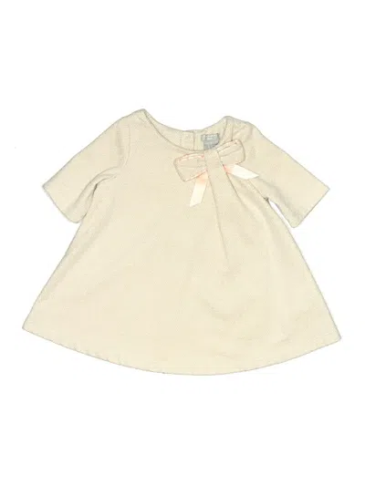 Pre-owned Tahari Kids' Dress In White