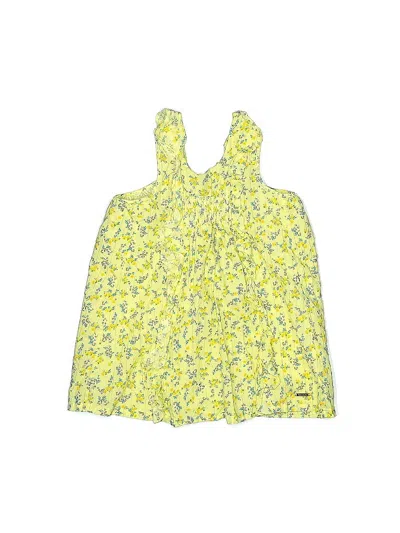 Pre-owned Tahari Kids' Dress In Yellow