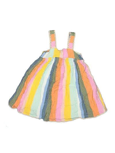 Pre-owned Tahari Kids' Dress In Yellow