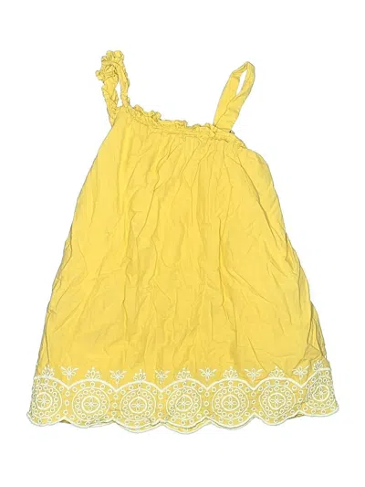 Pre-owned Tahari Kids' Dress In Yellow