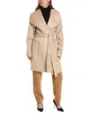 Tahari Ella Wool-blend Wrap Coat