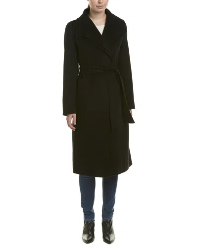 TAHARI TAHARI ELLIOT WOOL-BLEND WRAP COAT