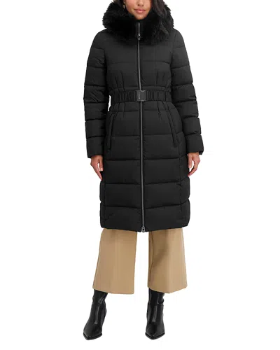 Tahari Emily Coat In Black